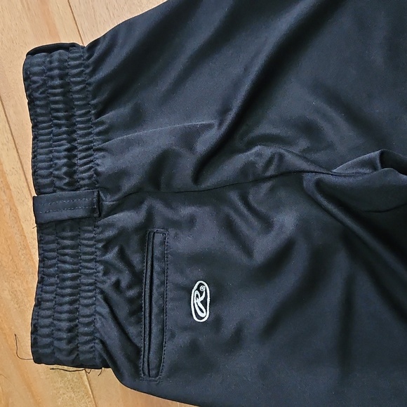 Rawlings size‎ Large youth black baseball softball pants - Picture 3 of 8